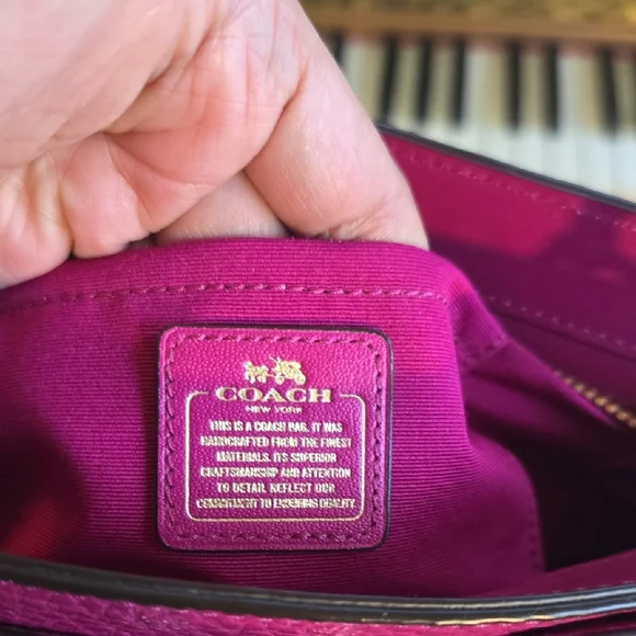 Coach Blake Leather Crossbody Bag - Style 35688 - Picture 6 of 12